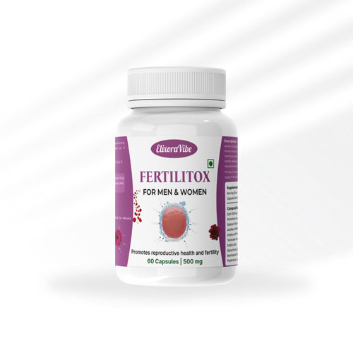 Fertilitocx – Natural Fertility & Reproductive Health Supplement for Men & Women | 60 Capsule