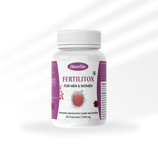 Fertilitocx – Natural Fertility & Reproductive Health Supplement for Men & Women | 60 Capsule