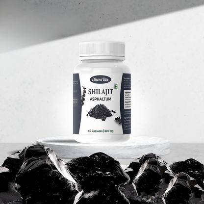 Shilajit (Asphaltum) 500 mg – Ayurvedic Herbal Capsules