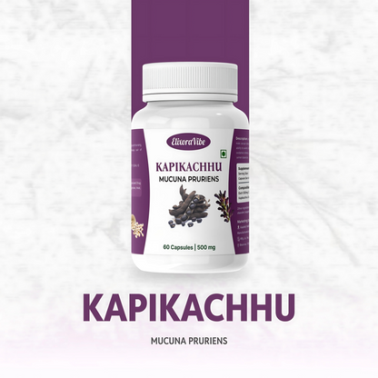 Kapikachhu (Mucuna Pruriens) 500 mg – Ayurvedic Herb Capsules